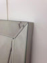 Maddox Premium Modern Non-Beaded Silver Wall Mirror